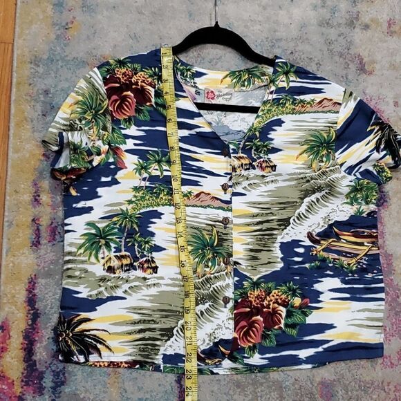 Hilo Hattie The Hawaiian Original Shirt Made in Hawaii Size M - Picture 12 of 14